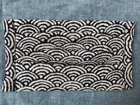 Gesichtsmaske Seigaiha Indigo Gesichtsmaske Seigaiha Indigo