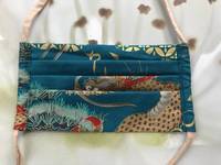 Gesichtsmaske Drache türkis Gesichtsmaske Drache türkis