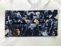 Gesichtsmaske Blumen Watercolor Blau Gesichtsmaske Blumen Watercolor Blau