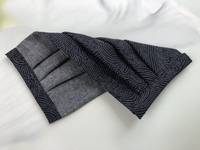 Gesichtsmaske Welle Schwarzblau Gesichtsmaske Welle Schwarzblau