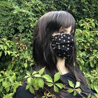 Gesichtsmaske Sakura Schwarz Gold Gesichtsmaske Sakura Schwarz Gold