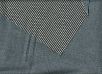 Streifen Jeans blau Doubleface Streifen Jeans blau Doubleface