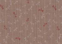 Libellen samekomon beige/altrosa beidseitig Libellen samekomon beige/altrosa beidseitig