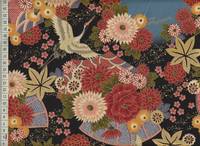 Kranich und Fuji schwarz Kranich und Fuji schwarz