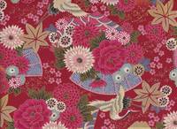 Kranich und Fuji rot Kranich und Fuji rot