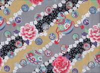 Kiku Sakura grau gelb Kiku Sakura grau gelb