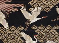 Kranich & Wellen schwarz Kranich & Wellen schwarz