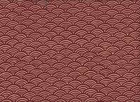 Seigaiha midi rot Seigaiha midi rot