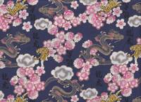 Tiger & Drache blau Tiger & Drache blau