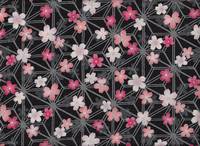 Sakura Asanoha schwarz Sakura Asanoha schwarz