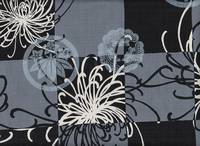 Chrysanthemen & Ichimatsu grau Chrysanthemen & Ichimatsu grau