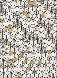 Asanoha weiß schwarz gold Asanoha weiß schwarz gold