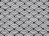 Seigaiha groß dunkelblau Seigaiha groß dunkelblau