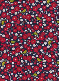 Ume & Vogel dunkelblau Ume & Vogel dunkelblau