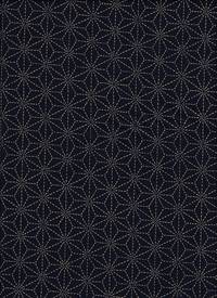 Asanoha sashiko dunkelblau Asanoha sashiko dunkelblau