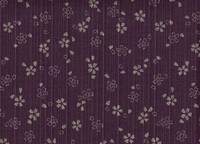 Sakura asanoha lila/blau beidseitig Sakura asanoha lila/blau beidseitig