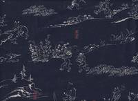 Choju-giga indigo Choju-giga indigo