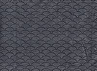 Seigaiha blau silber Seigaiha blau silber