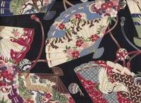 Kranich Fächer schwarz Kranich Fächer schwarz