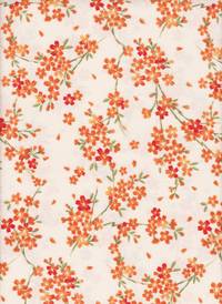 Kirschblüten creme PE Chirimen Kirschblüten creme PE Chirimen