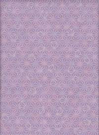 Ume Asanoha flieder beidseitig Ume Asanoha flieder beidseitig