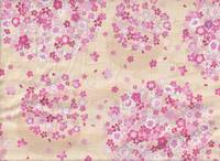 Blütenkreise beige Blütenkreise beige