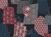 Asanoha Patch blau Asanoha Patch blau