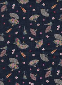 Blaustoff Fächer Blaustoff Fächer