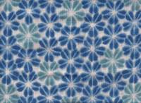 Blüten Shibori hellblau Blüten Shibori hellblau