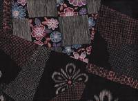 Blumen Patch schwarz Blumen Patch schwarz