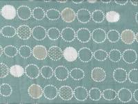 Dot Circle seafoam double gauze Dot Circle seafoam double gauze