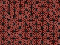 Asanoha orange schwarz Asanoha orange schwarz