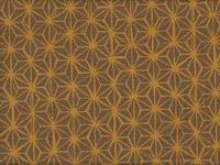 Asanoha ocker gelb Asanoha ocker gelb