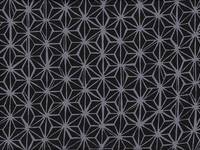 Asanoha schwarz blau Asanoha schwarz blau