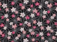 Sakura Asanoha schwarz Sakura Asanoha schwarz