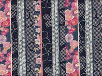 Blumen shibori blau Blumen shibori blau