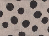 Punkte groß natur schwarz Punkte groß natur schwarz