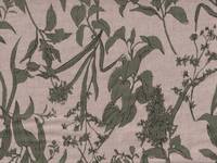 Herb flower natur double gauze Herb flower natur double gauze