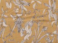 Herb flower yellow double gauze Herb flower yellow double gauze