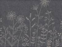 Etoffe - flower gray Etoffe - flower gray