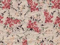 Blütenzweige creme (Lawn) Blütenzweige creme (Lawn)