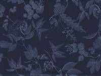 Blätter navy (Lawn) Blätter navy (Lawn)
