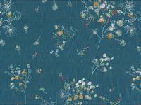 Blumenzweige petrol (Lawn) Blumenzweige petrol (Lawn)