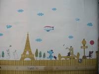 Teddy in Paris gelb Teddy in Paris gelb