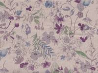 Floral Time purple Floral Time purple