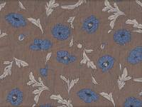 Mohnblumen braun blau Mohnblumen braun blau