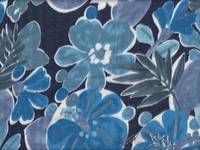 Blumen blau Quadruple gauze Blumen blau Quadruple gauze