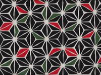 Asanoha groß schwarz Asanoha groß schwarz