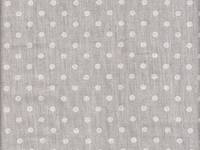 Punkte weiß double gauze Punkte weiß double gauze