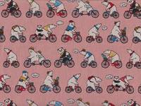 Bär auf Rad rosa Bär auf Rad rosa